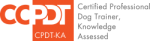 CCPDT Certified Professional Dog Trainer
